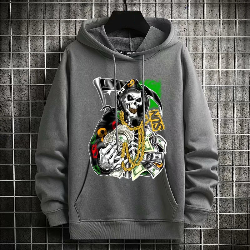 Autumn Winter Mens Hoodies Streetwear Hip Hop Fashion Hoodies Trend Pr
