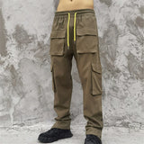 rainbowtouches new fashion classic brand mens cargo pants big pocket design trousers loose straight high street style overalls unique cargo style 3060