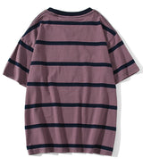 Y2k Vintage t-shirt – Aolamegs Men T Shirt Color Block Print 3 Color Optional Tee