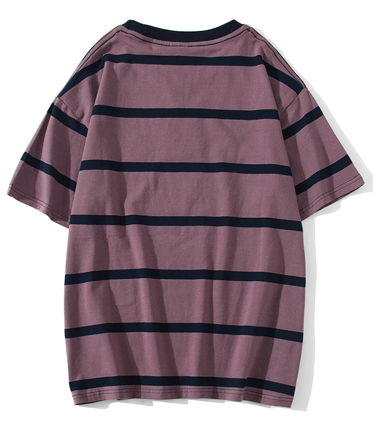 Y2k Vintage t-shirt – Aolamegs Men T Shirt Color Block Print 3 Color Optional Tee