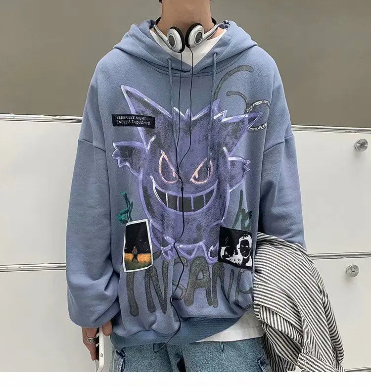 Autumn Winter Sweatshirts Women Hoodies Hong Kong Style Ins Trend Hip