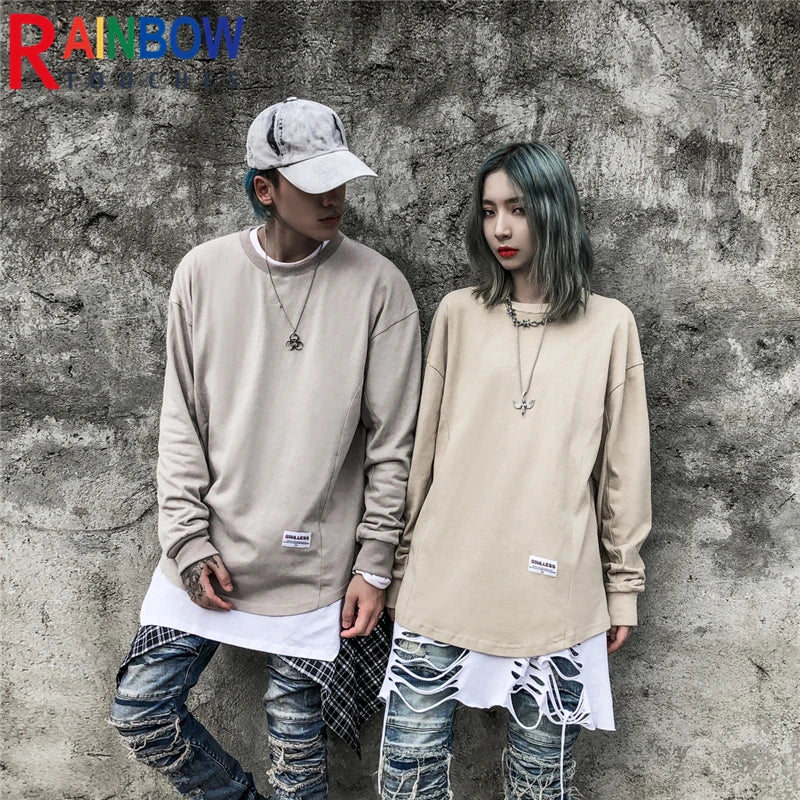 leather varsity streetwear knit with bold stitching, fall/winter pullover for urban outfits, men’s streetwear clothing piece 