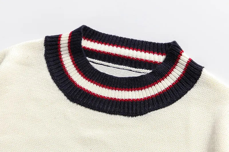 oversized flame jumper with bold print, ideal for photo-ready Y2K streetwear layering, street fashion menswear trend for seas