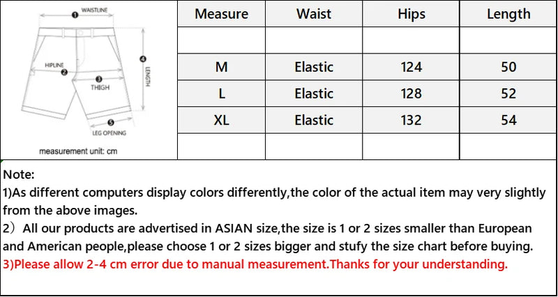 Hip Hop Loose Shorts Fashion Harajuku Printed Shorts Mens Summer Casual Elastic Waist Drewstring Streetwear Sportswear Joggers