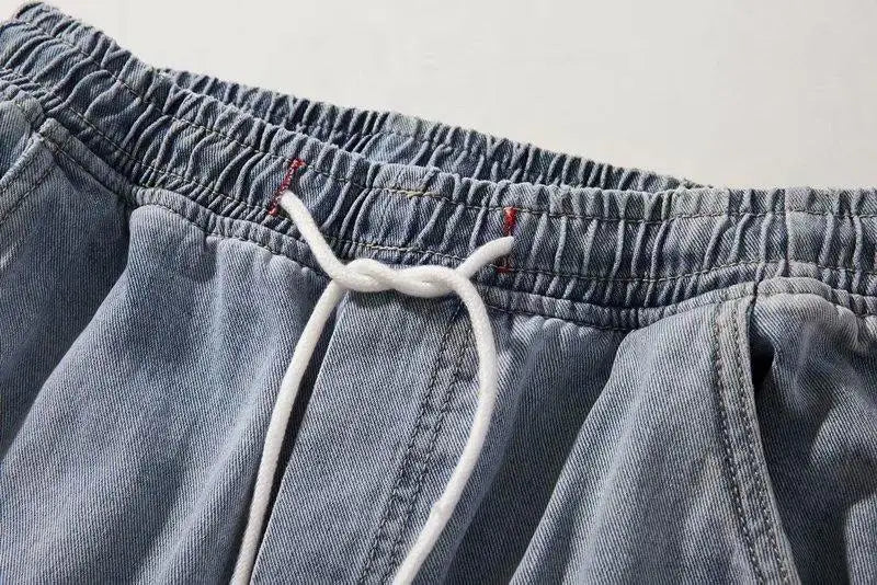 2023 new streetwear hip hop cargo pants mens jeans elastic harun joggers in autumn and spring men clothing unique joggers style 2769