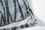 2 Pieces Sets Men Fashion Striped Printed Short Sleeves Single Breasted Loose Shirts and Shorts Joggers Streetwear Hip Hop Set