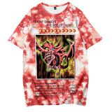 Harajuku Aesthetic print tee – Yu Gi Oh Tshirt Streetwear Men Casual High Street Japan 3D P