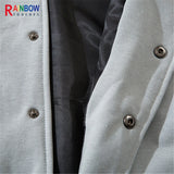 High fashion urban vintage minimalist fleece parka