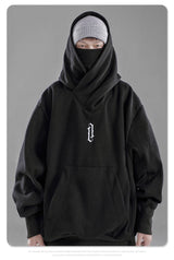 Autumn Winter High Collar Hoodie Loose Comfortable Mens Clothes Haraju