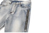 high street pu leather zippers patchwork biker jeans mens stretch denim slim jean pants motorcycle slim trousers hip hop pants unique jeans style 2297