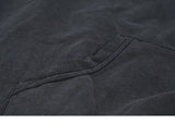 Hip Hop Washed Hoodie Streetwear Sweatshirt Star Print Hooded Pullover