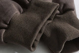 Gonthwid Hoodies Streetwear Hip Hop Zipper Pocket Smile Face Patchwork