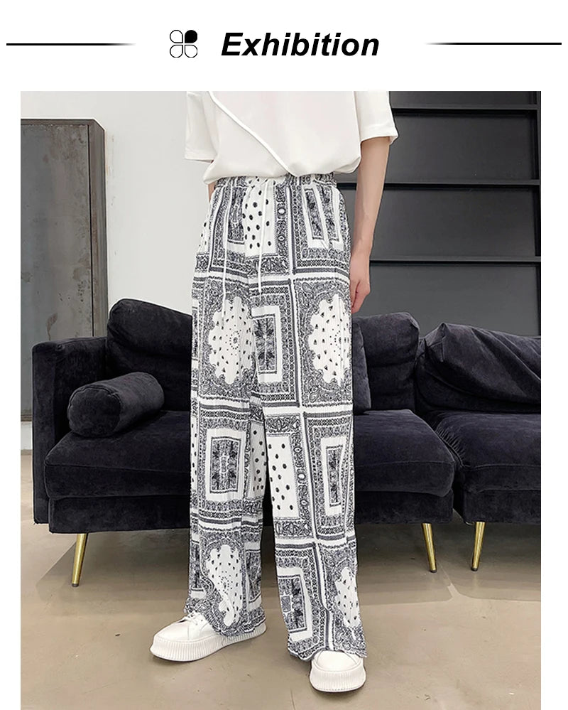 rainbowtouches fashional classic brand mens pants casual oversize trousers loose straight retro style superior quality overalls unique default style 2594