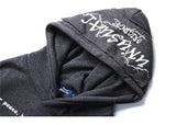 2023 Hip Hop Hoodie Sweatshirt Men Streetwear Skull Graffiti Print Hoodie Pullover Cotton Autumn Grey Harajuku Punk Clothes New