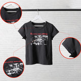 Sadcore Aesthetic print tee – Vintage Classic Rock Graphic T Shirt Women Summer Round Neck