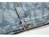 menswear fashion piece featuring hip hop denim jeans jacket coat fashion feathers embroidery jeans coats high street outerwear streetwear jackets mens clothing design – premium quality jacket for men