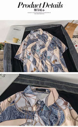 2020 New Summer Men's Shirts Fashion Digital Printing Streetwear shirts Homme Casual Hip Hop harujuku Sweatshirt Tops Men Shirt