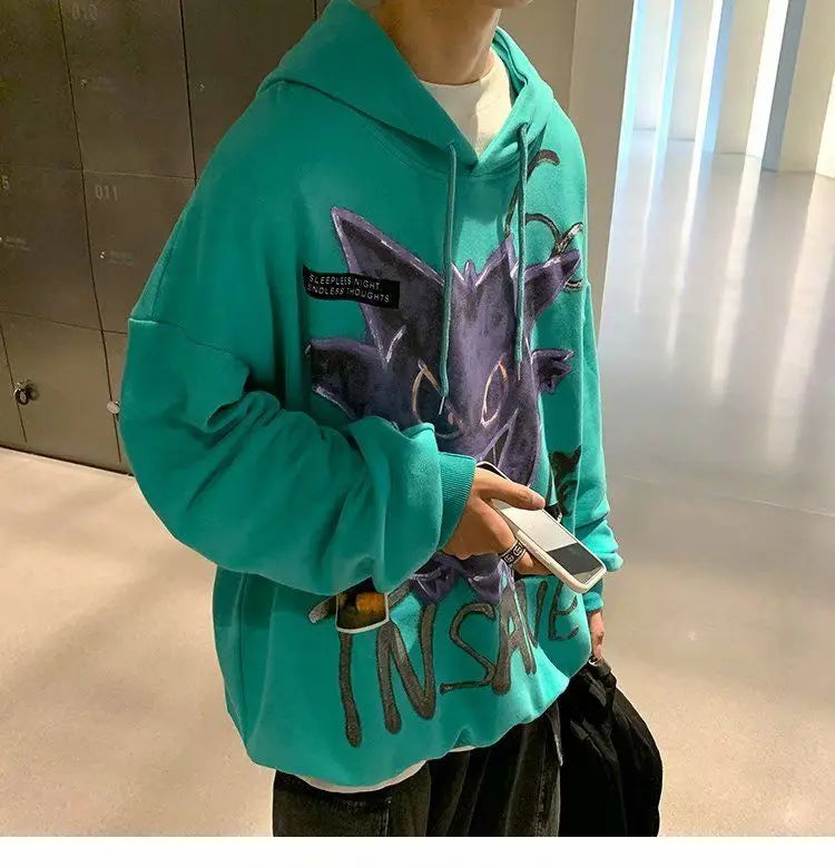 Autumn Winter Sweatshirts Women Hoodies Hong Kong Style Ins Trend Hip