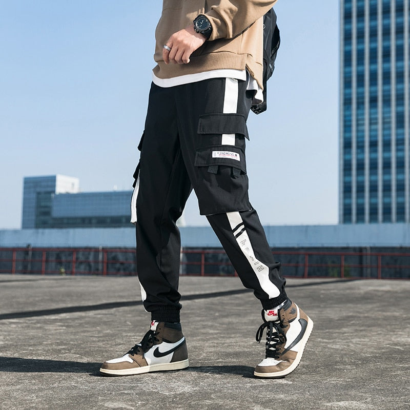 "Non Stop" Unisex Men Women Streetwear Tactical Joggers Daulet Apparel