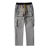 high street functional hip hop cargo pant harajuku fashionable multi pocket cargo trousers men women streetwear loose casual unique cargo style 5384