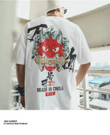 Cyberpunk Aesthetic print tee – 100 Cotton White Hip Hop T Shirt Short Sleeve T Shirt Fashio