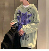 Autumn Winter Sweatshirts Women Hoodies Hong Kong Style Ins Trend Hip