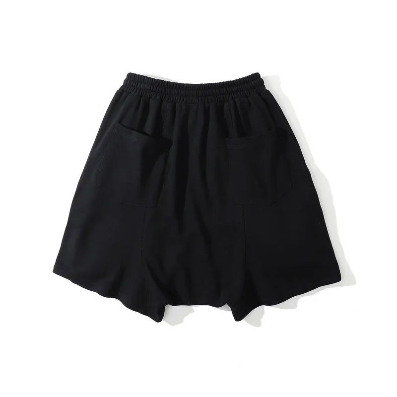 rainbowtouches men shorts summer buttons pocket design hip hop pop it streetwear casual male sportswear outdoor breathable pants unique shorts style 4976
