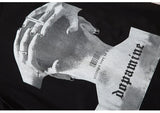 Skatercore Vintage t-shirt – Aolamegs Mens Tee Shirts High Street Cool Boy Printed Oversi