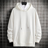Spring Autumn Womens Hoodies Harajuku Fashion Solid Color Hoodies Casu