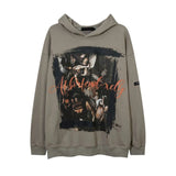 sadcore barcode glitch featuring rainbowtouches hoodie men high street retro letter printing pattern hip hop harajuku women loose coat unisex superior quality