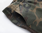 streetwear mens hip hop camouflage flare pants fashionable camo cargo pants male slim fit camouflage trousers women all match unique cargo style 5138