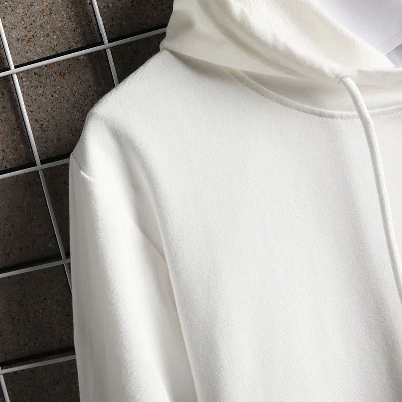 Spring Autumn Womens Hoodies Harajuku Fashion Solid Color Hoodies Casu