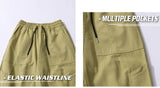 rainbowtouches new fashion brand mens pant solid color jogging high street loose straight leg tooling casual overalls trousers unique default style 3085