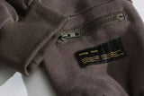 Gonthwid Hoodies Streetwear Hip Hop Zipper Pocket Smile Face Patchwork