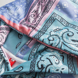 Bandana Patchwork Hoodies Sweatshirts Streetwear 2020 Autumn Mens Hip