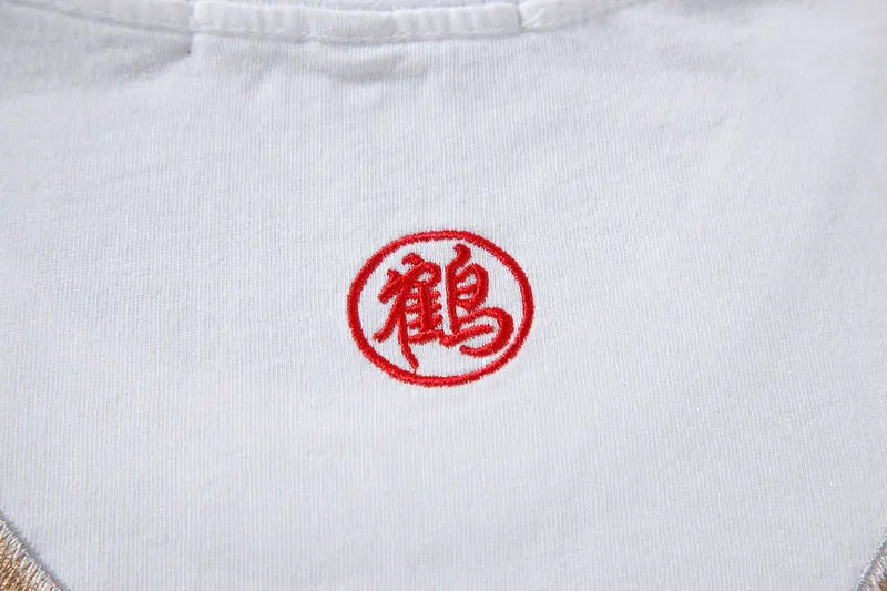 Harajuku Oversized Shirt – Gonthwid Harajuku Embroidery Crane Tees Shirts Mens 2023 Hip – Modern Streetwear for Everyone
