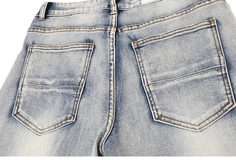 high street pu leather zippers patchwork biker jeans mens stretch denim slim jean pants motorcycle slim trousers hip hop pants unique jeans style 2326