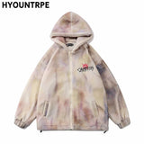 Gothic Oversized Tee – Mens Hip Hop Cats Harajuku Printed Fleece Jackets Coats – Streetwear Fashion for Men & Women