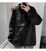 Minimalist Zip-Up Street Jacket Urban Fashion Essential