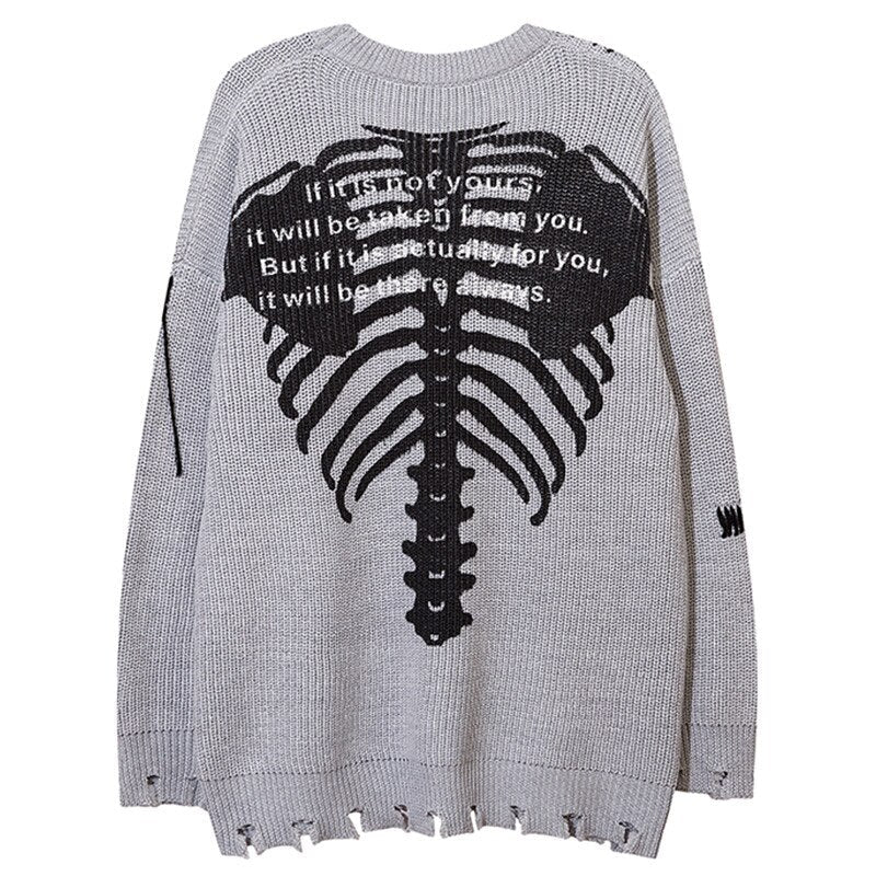 "Broken Up" Unisex Men Women Streetwear Graphic Sweater Daulet Apparel