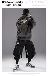 Autumn Winter High Collar Hoodie Loose Comfortable Mens Clothes Haraju