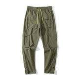 rainbowtouches new fashion classic brand mens cargo pants big pocket design trousers loose straight high street style overalls unique cargo style 3065