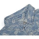 2 Pieces Sets Mens Fashion Embroidery Single Breasted Denim Jeans  Shirts and Straight Zipper Shorts Joggers Streetwear Sets