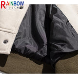 rainbowtouches 2021 new jacket men street jackets letter embroidered baseball uniform high mens superior quality coat dark gr - variant style 8ce35f for streetwear fashion