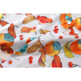 Dark Icon Full Printed Men's Shirt Short Sleeve 2022 Summer Thin Material Polo Shirt