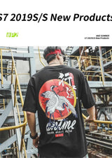 Cyberpunk Aesthetic print tee – 100 Cotton White Hip Hop T Shirt Short Sleeve T Shirt Fashio