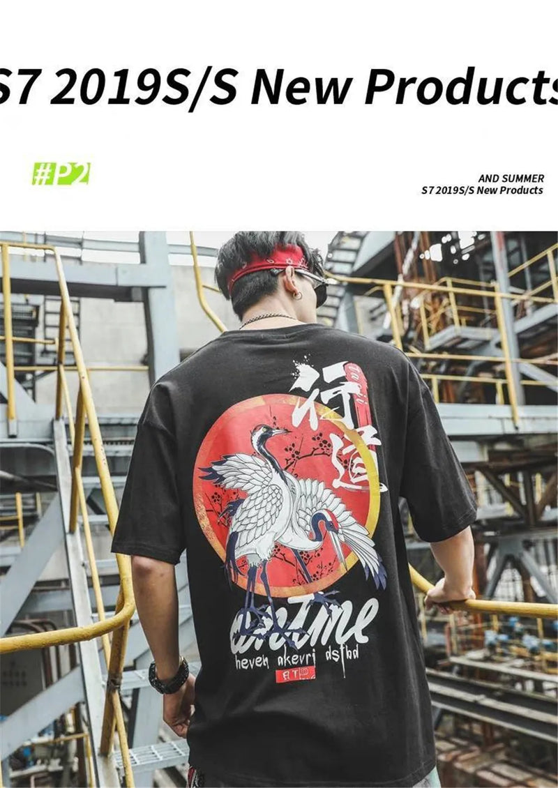 Cyberpunk Aesthetic print tee – 100 Cotton White Hip Hop T Shirt Short Sleeve T Shirt Fashio