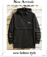 Double-Layer Urban Hoodie Jacket Modern Aesthetic