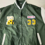 Retro Baseball Jacket for Men Cold Weather Jacket