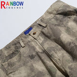 rainbowtouches 2022 tidal current brand mens pants high street fashion camouflage trousers loose tooling safari style overalls relaxed fit trousers